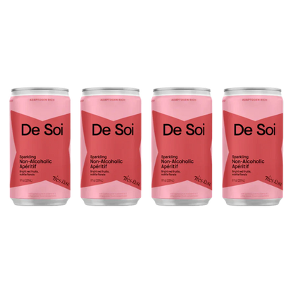 De Soi Tres Rose NA Can 4pk 8oz