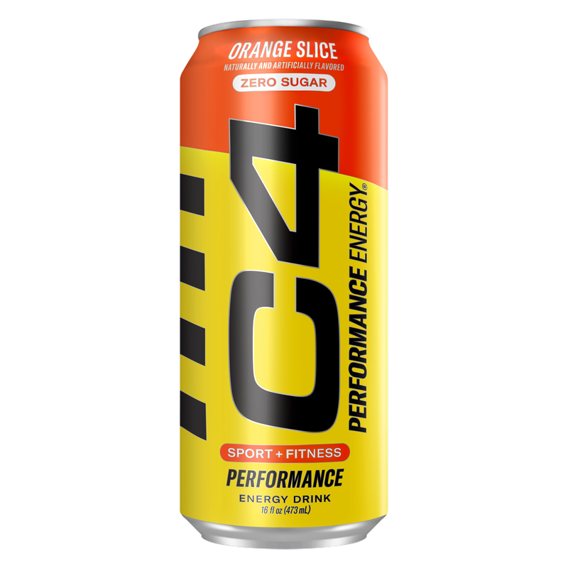C4 On The Go Orange Slice 16oz Can