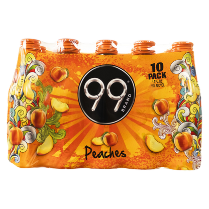99 Peach Malt 50ml 10pk (30 proof)