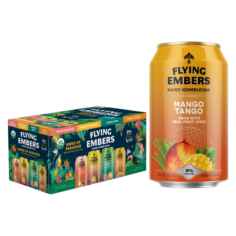 Flying Embers Birds of Paradise Variety 8pk 12oz Can 8% ABV