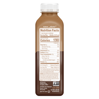 Koia Protein Cacao Bean Plant Based Protein Drink 12oz Btl