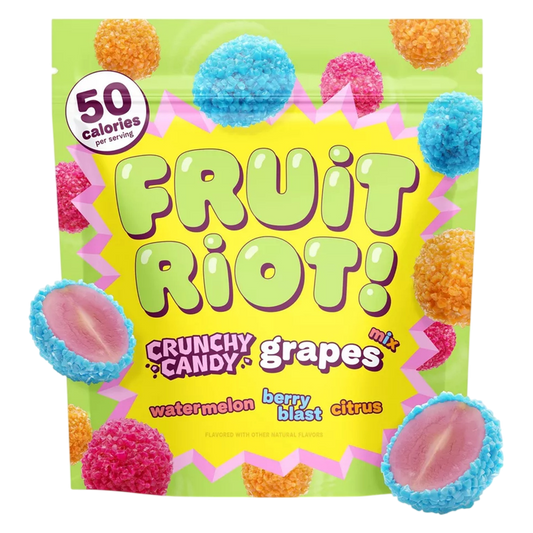 Fruit Riot Crunchy Candy Grape Mix 8oz