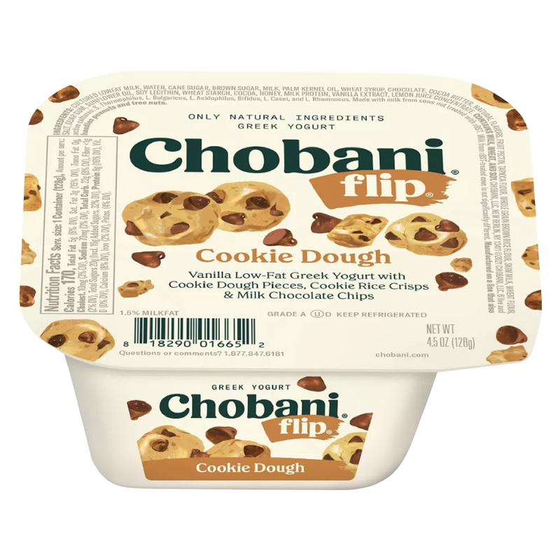 Chobani Flip Cookie Dough Greek Yogurt - 4.5oz