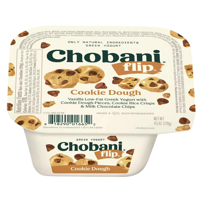Chobani Flip Cookie Dough Greek Yogurt - 4.5oz