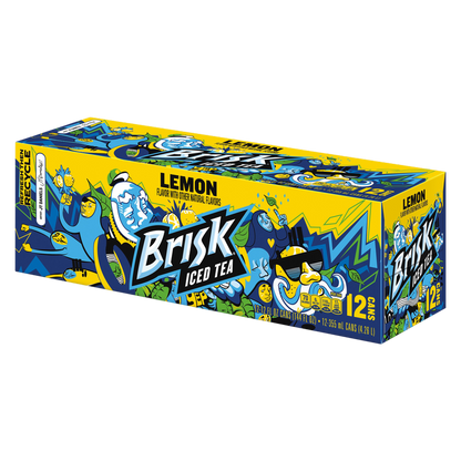 Brisk Iced Tea Lemon 12pk 12oz Btl