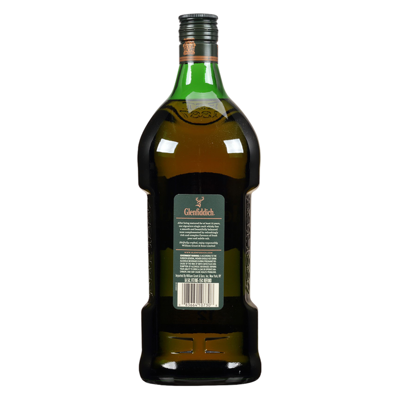 Glenfiddich 12 Yr 1.75L (80 Proof)