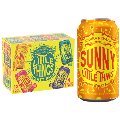 Sierra Nevada Little Things Party Pack 12pk 12oz Can ABV Varies