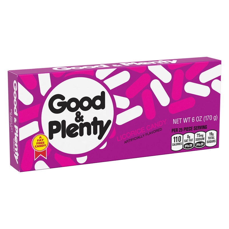 Good & Plenty Licorice 6oz