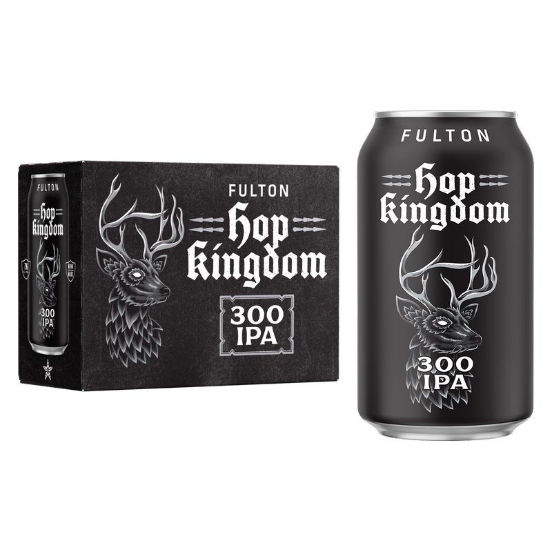 Fulton Hop Kingdom 300 Ipa 4pk 16oz Cans 7% ABV
