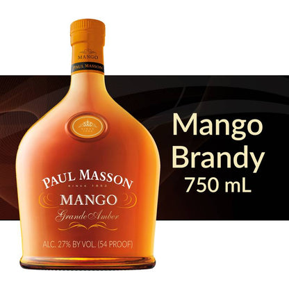 Paul Masson Grande Amber Mango Brandy 750ml (70 proof)