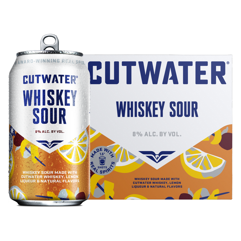 Cutwater Whiskey Sour 4pk 12oz Can