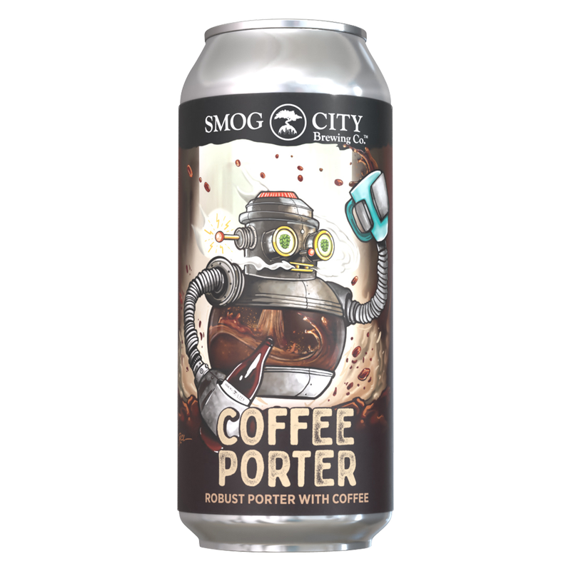 Smog City Coffee Porter 4pk 16oz Can