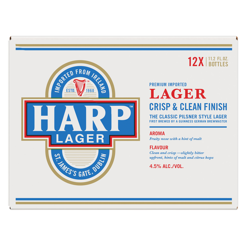 Harp 12pk 12oz Btl 4.5% ABV