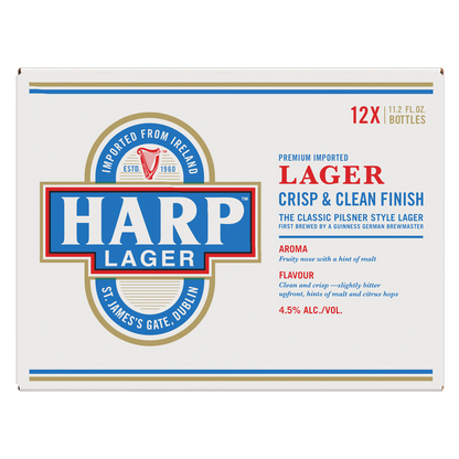Harp 12pk 12oz Btl 4.5% ABV