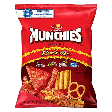 Munchies Flamin' Hot Mix 3oz