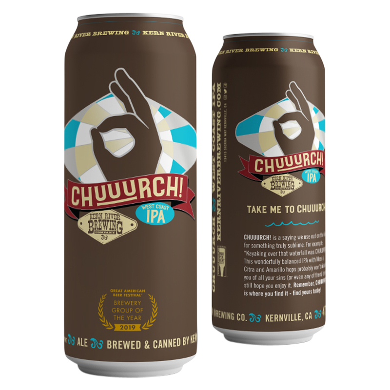 Kern River Brewing Co. Chuuurch! Ipa (4Pkc 16 Oz)