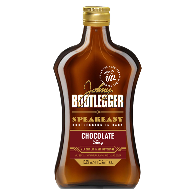 Johny Bootlegger Chocolate Sting 11oz Bottle 13.9% ABV