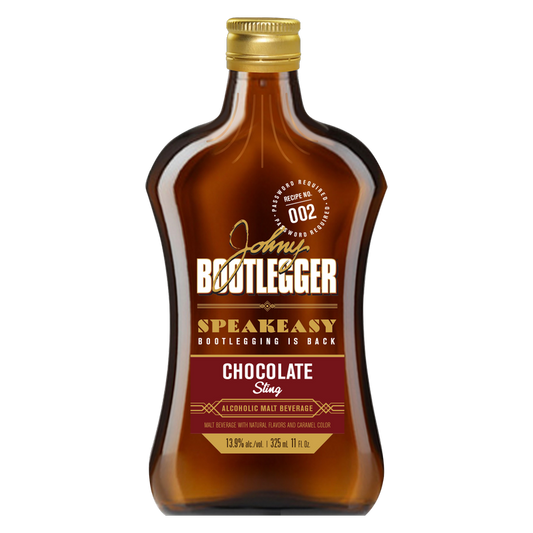 Johny Bootlegger Chocolate Sting 11oz Bottle 13.9% ABV