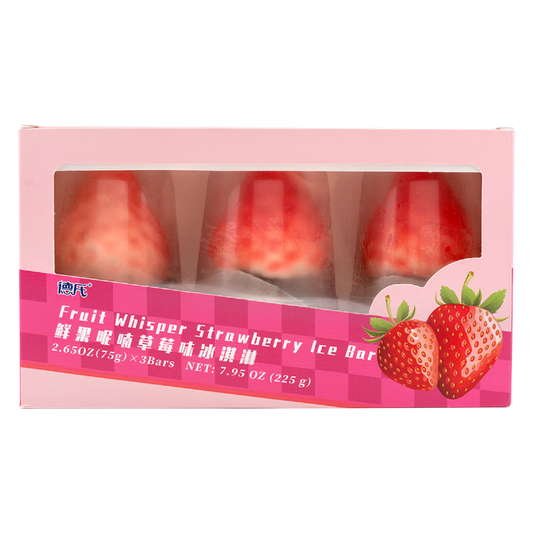 Fruit Whisper Strawberry Ice Cream 3ct