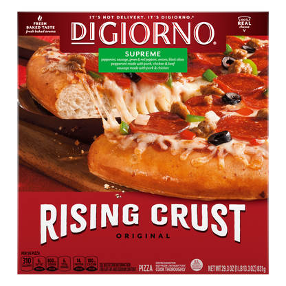 DiGiorno Rising Crust Supreme Pizza, 29.3oz.