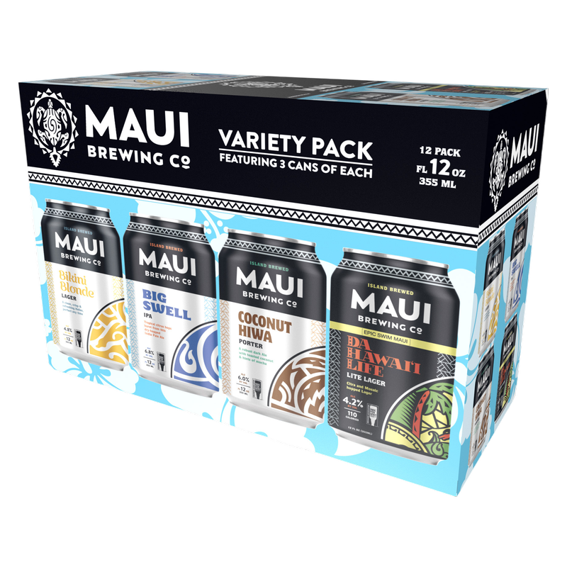 Maui Brewing Variety Pack 12pk 12oz Can