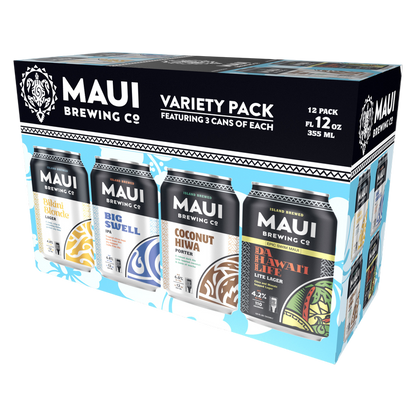 Maui Brewing Variety Pack 12pk 12oz Can