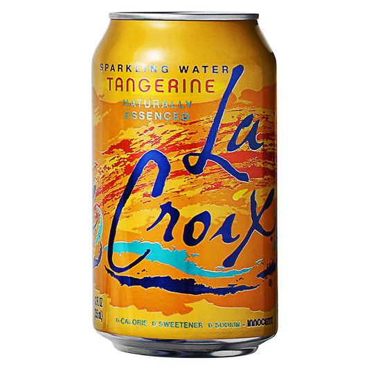 La Croix Tangerine Sparkling Water 12oz Can