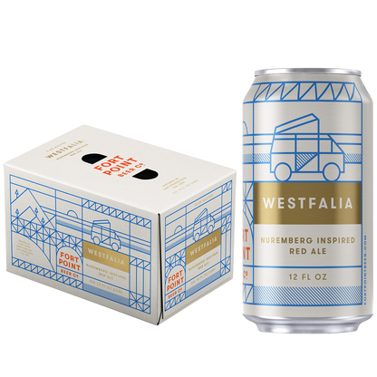 Fort Point Westfalia Red 6pk 12oz Can 5.6% ABV