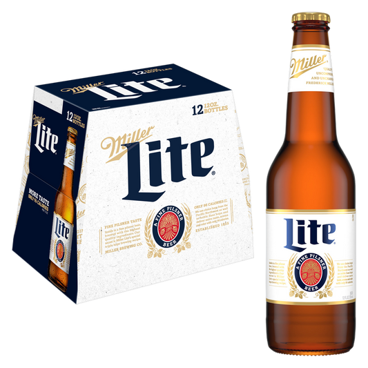 Miller Lite 12pk 12oz Btl 4.2% ABV