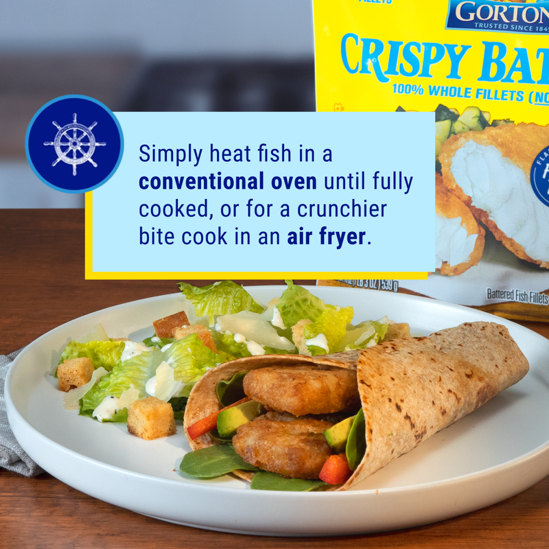 Gorton's Crispy Battered Frozen Fish Fillets - 19oz