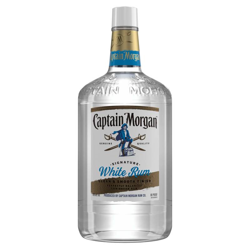 Captain Morgan White Rum 1.75L (80 Proof)