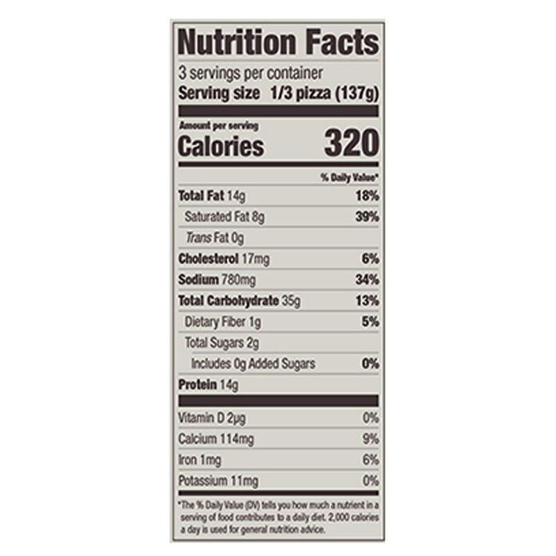 Genio Bianca Pizza 14.5oz