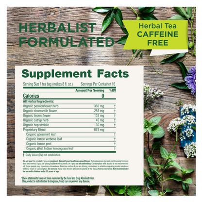 Traditional Medicinals Organic Peppermint Tea 16ct Box