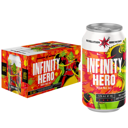 Revolution Infinity Hero IPA 6pk 12oz Can 7.0% ABV