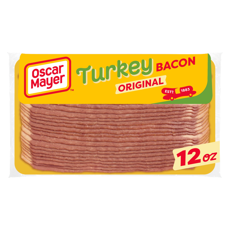 Oscar Mayer Original Turkey Bacon - 12oz