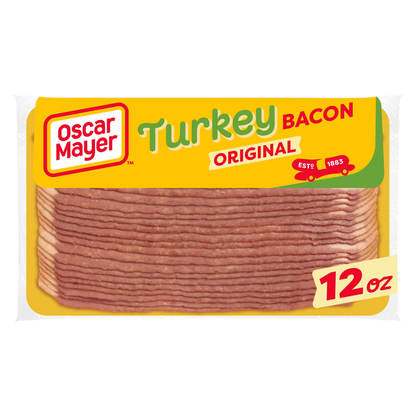 Oscar Mayer Original Turkey Bacon - 12oz