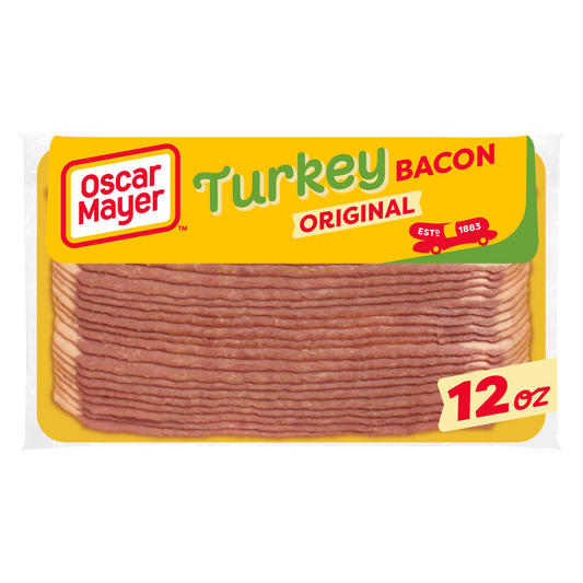 Oscar Mayer Original Turkey Bacon - 12oz