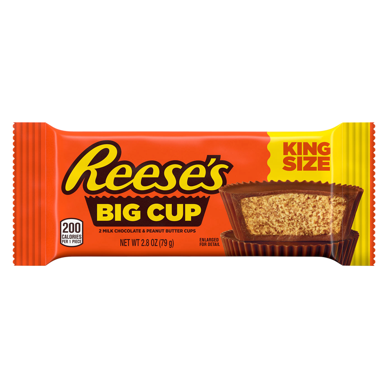 Reese's Big Cup Peanut Butter Cups King Size 2.8oz