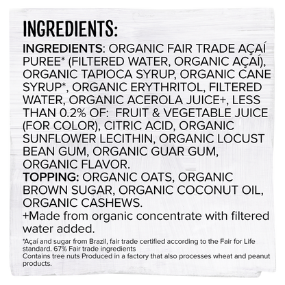 Sambazon Amazon Superberry Acai Bowl