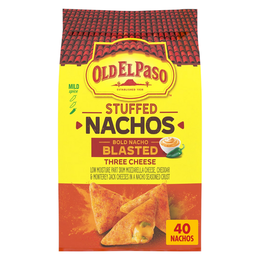 Old El Paso Bold Nacho Cheese Stuffed Nachos 40ct