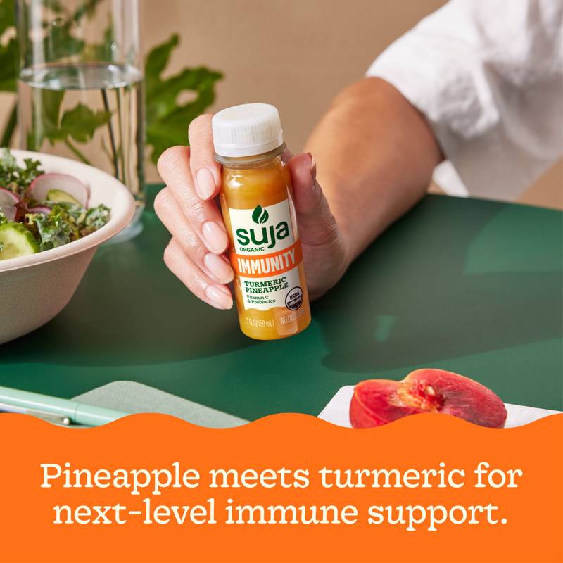 Suja Organic Immunity Turmeric Pineapple Shot 2oz Btl