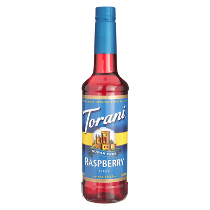 Torani Sugar Free Raspberry Syrup 750mL Btl