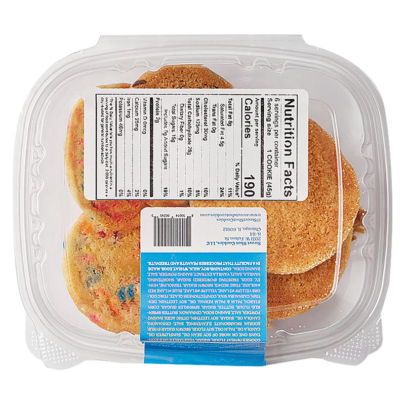 Sweet Shot Cookies Variety Pack 6ct 10oz