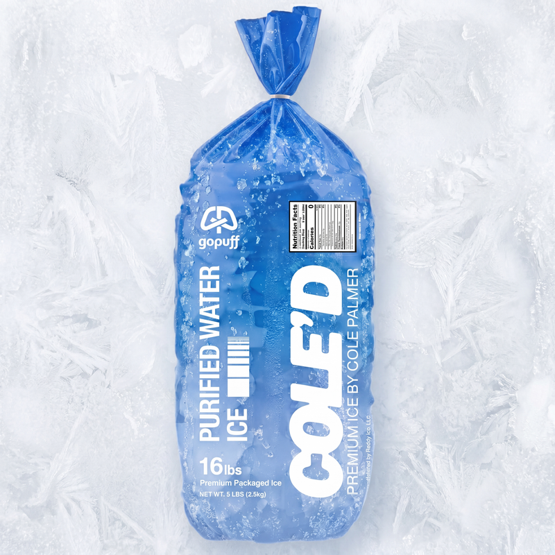 COLE'D Ice Cubes 16lb Bag