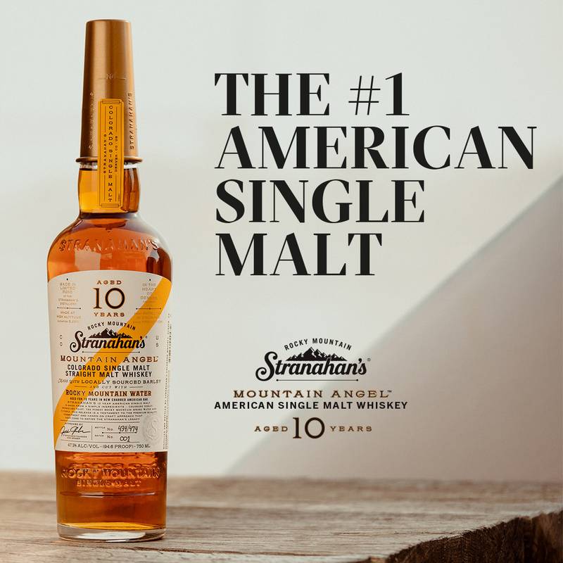Stranahan’s Mountain Angel American Whiskey 750ml (94.6 Proof)