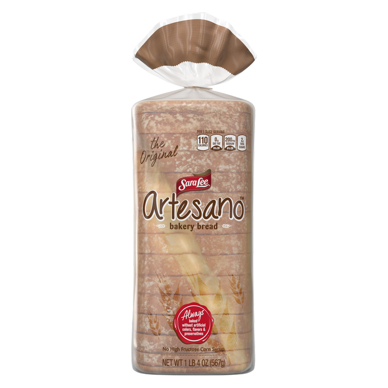 Sara Lee Artesano White Bread - 20oz