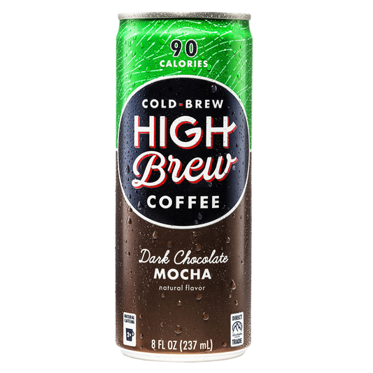 High Brew Coffee Dark Chocolate Mocha Cold Brew 8oz Can