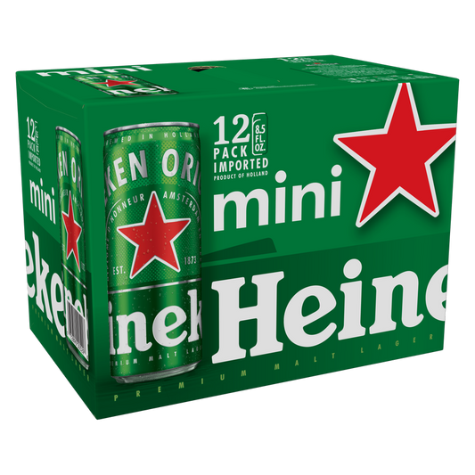 Heineken 12pk 8.5oz Can 5% ABV