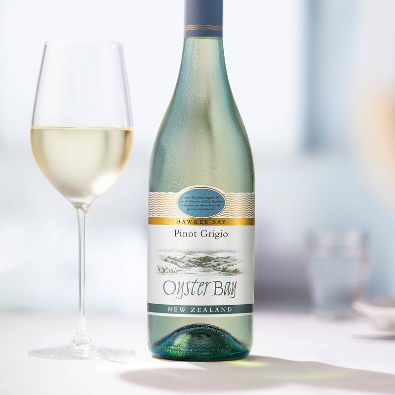Oyster Bay Pinot Grigio 750ml Btl 12.5% ABV