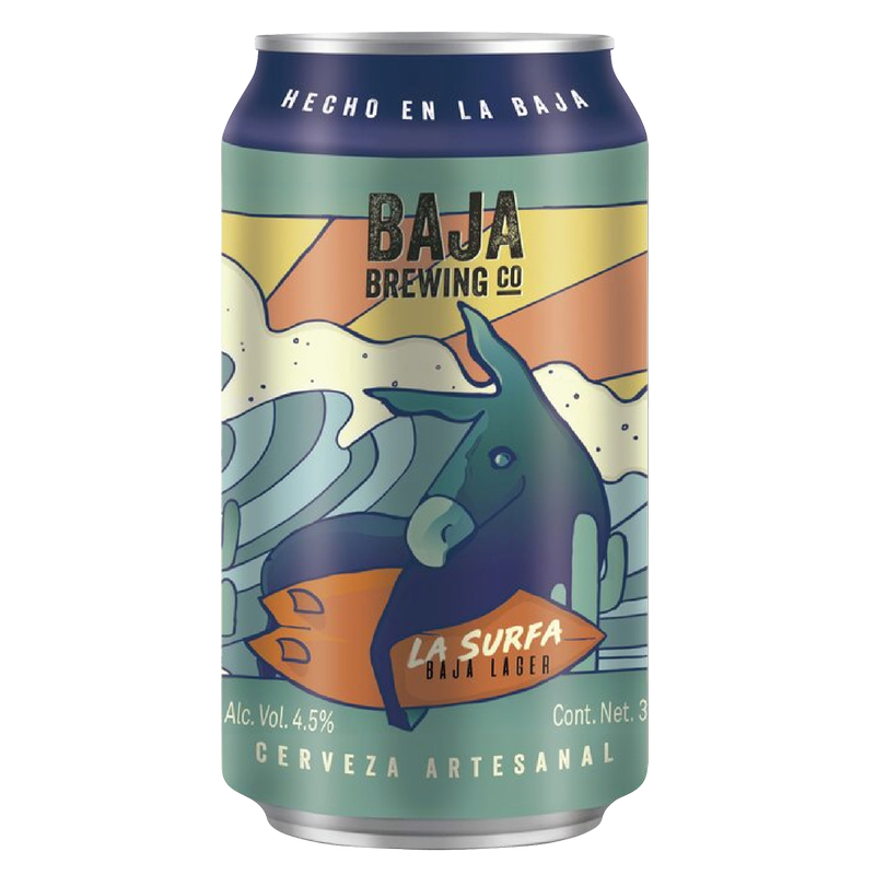 Baja Brewing Co. La Surfa Lager 6pk 12oz Cans 4.5% ABV